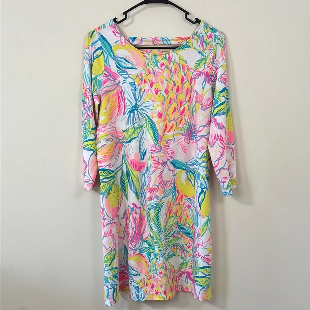 Lilly Pulitzer Ophelia Swing Dress Multi Fiesta Bamba Size Medium - Picture 2 of 10
